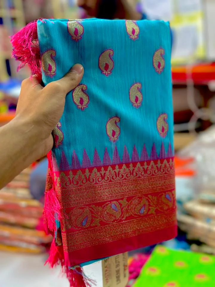 তসর-সিল্ক-শাড়ি-3