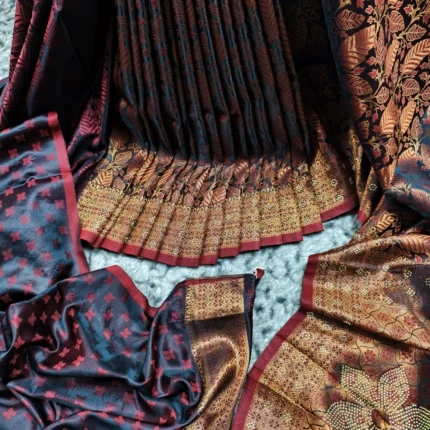 satin katan saree (4)