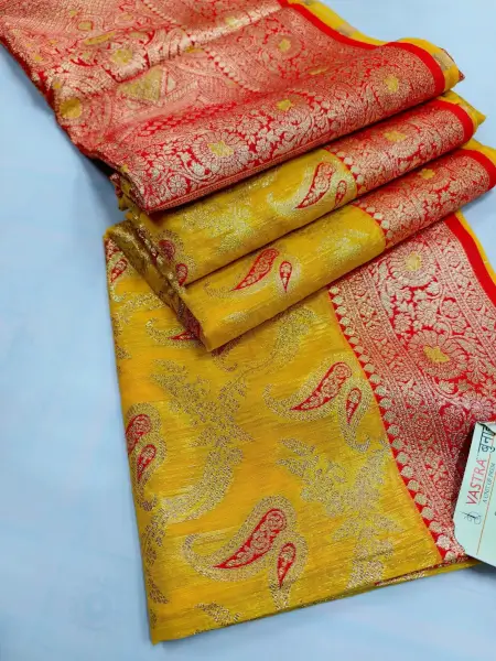 Indian-Kora-Tussar-Silk-Saree-11