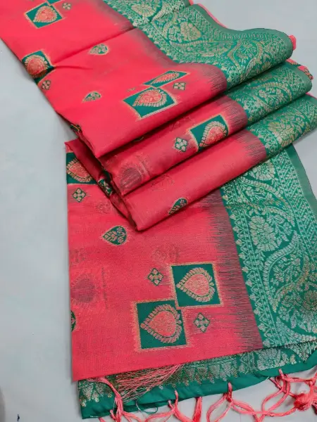 Indian-Kora-Tussar-Silk-Saree-25