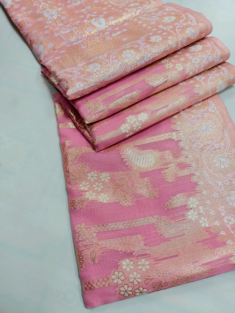 Indian-Kora-Tussar-Silk-Saree-26