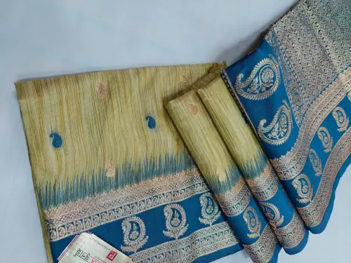 Indian-Kora-Tussar-Silk-Saree-28