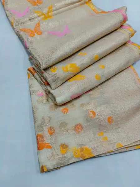 Indian-Kora-Tussar-Silk-Saree-30