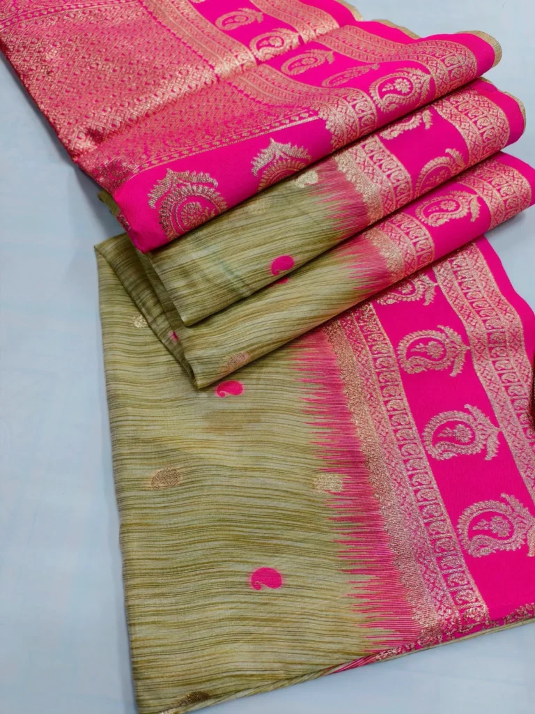 Indian-Kora-Tussar-Silk-Saree-32