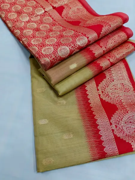 Indian-Kora-Tussar-Silk-Saree-7