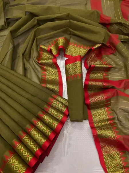 Buy Original Aarong Cotton Saree Online - SUNN750D 4924