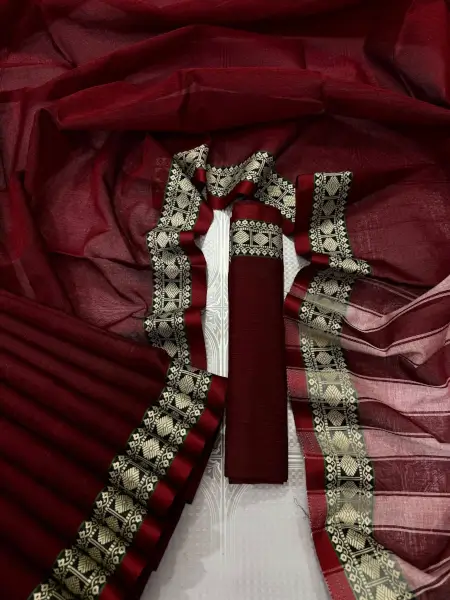 Buy Original Aarong Cotton Saree Online - SUNN750D 1148