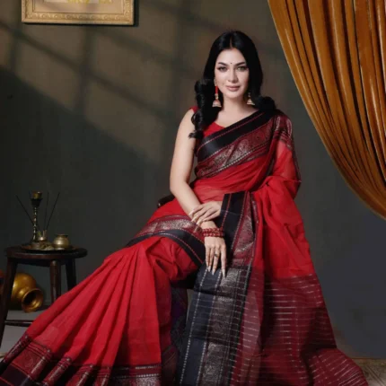 Tangail Cotton Saree=0754 5991