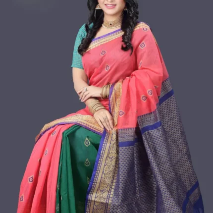 Tangail Cotton Saree=0754 3258