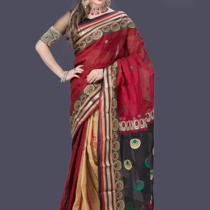 Tangail Cotton Saree=0754 7858