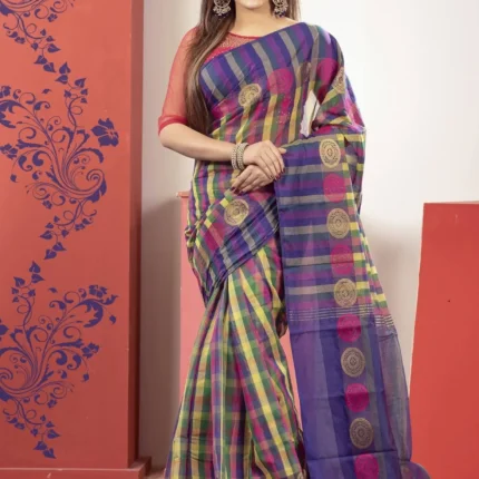 Tangail Cotton Saree=0754 8914
