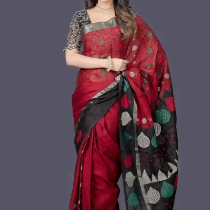 Tangail Cotton Saree=0754 3130