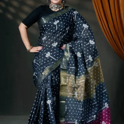 Tangail Cotton Saree=0754 8477